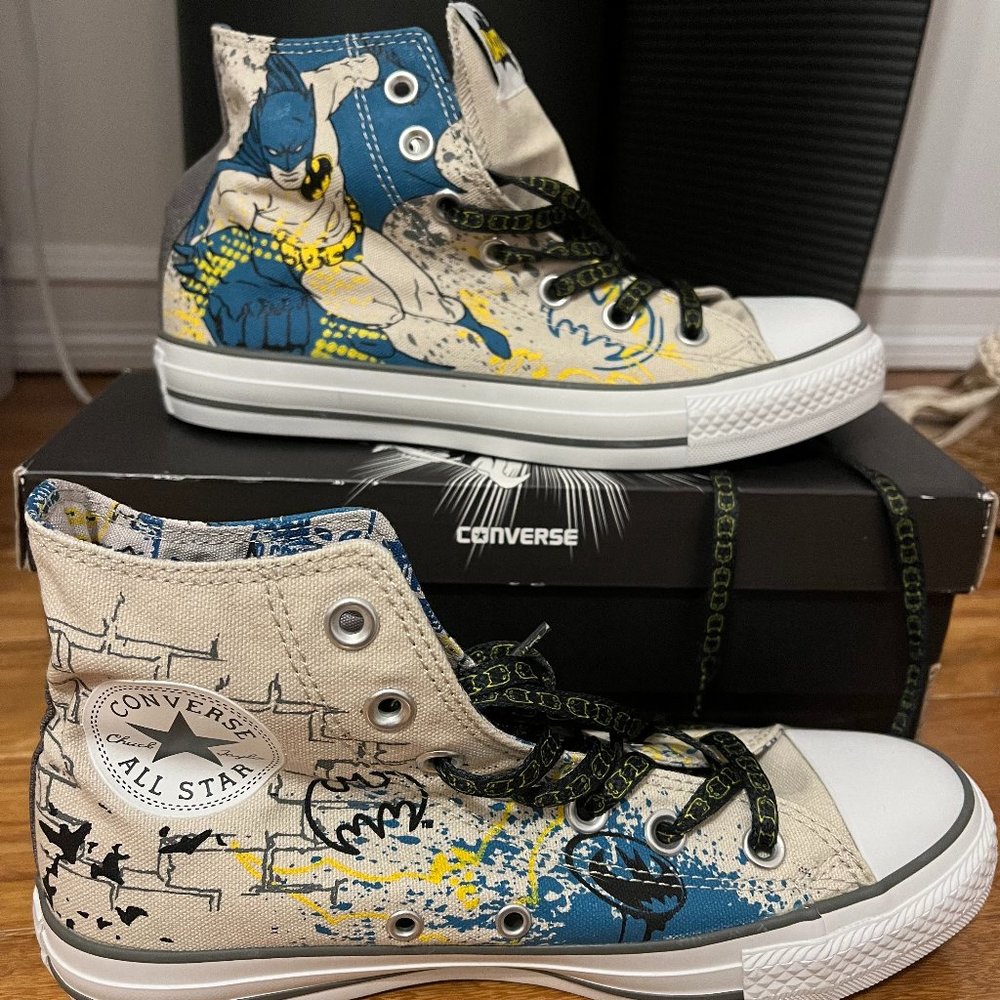 Converse x Batman Chuck Taylor All Star Aquatic Blue